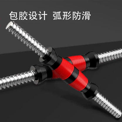 Electroplated dumbbell fitness adjustable dumbbell suit for men and women home exercise equipment.