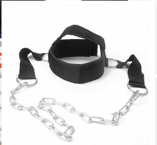 Head Harness Sports Neck Training Exerciser Strap Muscle Builder Home Gym for Strength Fitness Weight Lifting Workout Boxing MMA