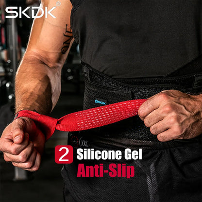 Weightlifting Straps Gym Barbell Dumbbell Workout Lifting Hand Grips Band Crossfit Fitness Equipment Wrist Wrap Lift Training
