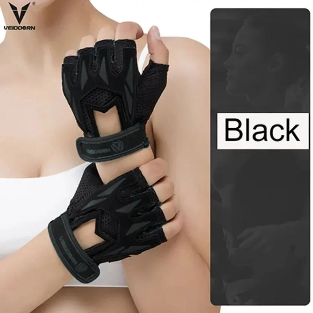 2023 Gym Gloves for Men Women Weight Lifting Half Finger Breathable Anti Slip Training Fitness Workout Gloves