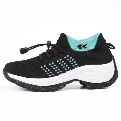 2024 Women Plus Size Shoes Summer Air Mesh Sport Aqua Shoes Outdoor Women's Quick Dry Water Shoes Sneakers Running Shoes 35-45