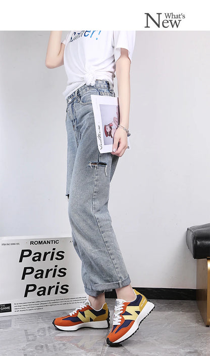 New Style Zugu Women's ShoesinsPopular Thick-Soled Dad Sneakers2025Summer Breathable Season Comfortable Sneaker