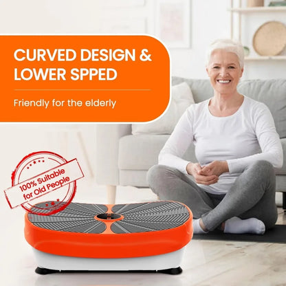 Fitness Vibration Plate Exercise Equipment Whole Body Shape Exercise Machine Vibration Platform Fit Massage Workout Trainer