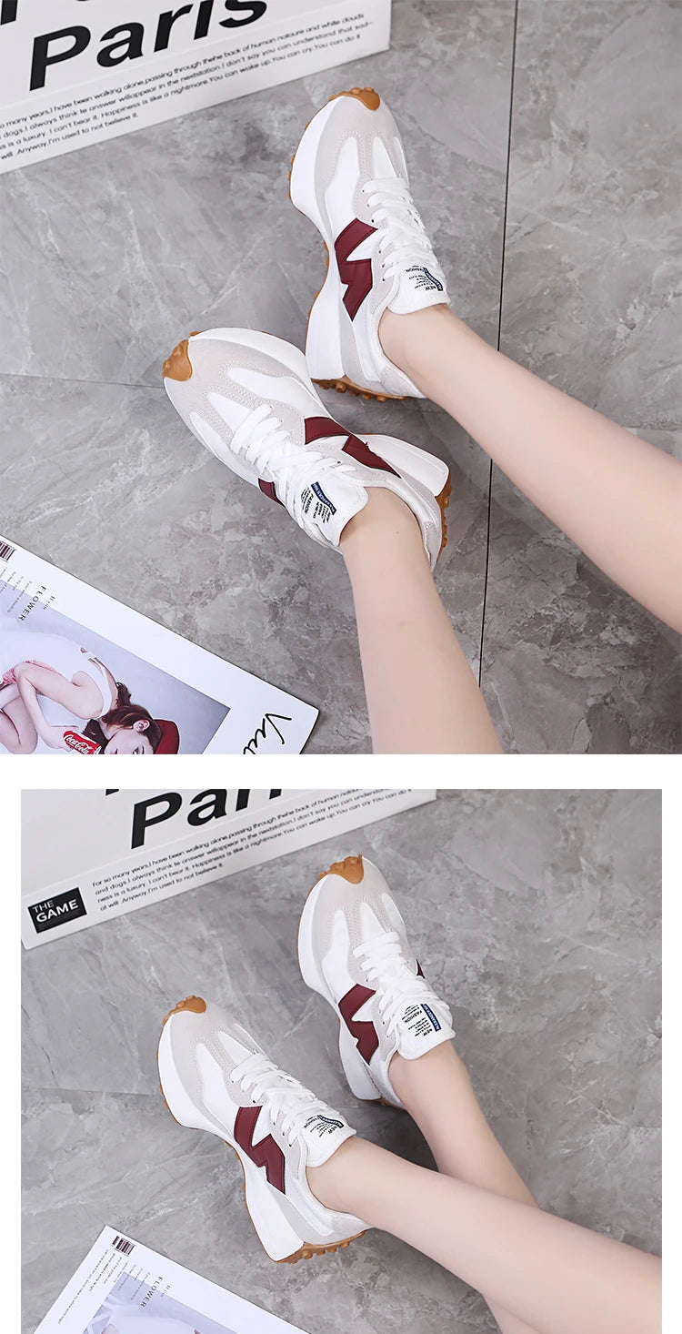 New Style Zugu Women's ShoesinsPopular Thick-Soled Dad Sneakers2025Summer Breathable Season Comfortable Sneaker