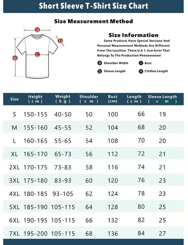 Men's and Women's Loose Short Sleeve Logo T-Shirt