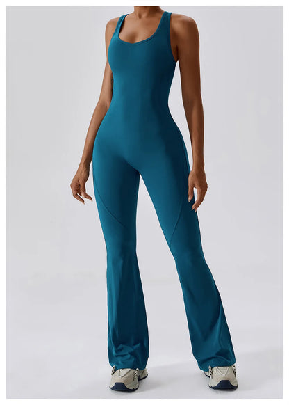 Women Sports Jumpsuit Naked Feeling Gym Set Women Training Yoga Suit Sportswear Fitness Rompers Stretch Female Workout Bodysuits