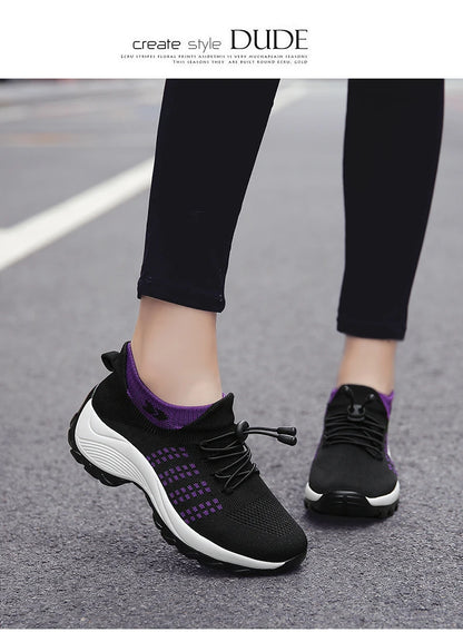 2024 Women Plus Size Shoes Summer Air Mesh Sport Aqua Shoes Outdoor Women's Quick Dry Water Shoes Sneakers Running Shoes 35-45