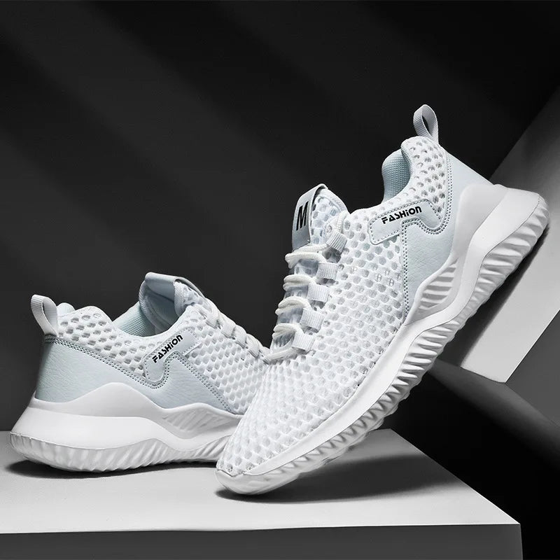 2025 Summer Men's Loafers Walking Mesh Breathable Summer Comfortable Casual Shoes Sneakers Zapatillas Hombre Men Running shoes