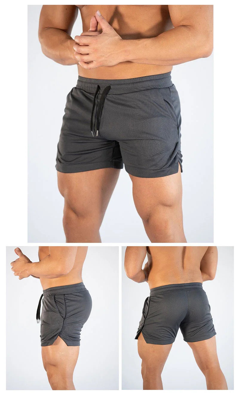 2025 Men’s Quick-Dry Running Shorts – 7” Mesh Fit