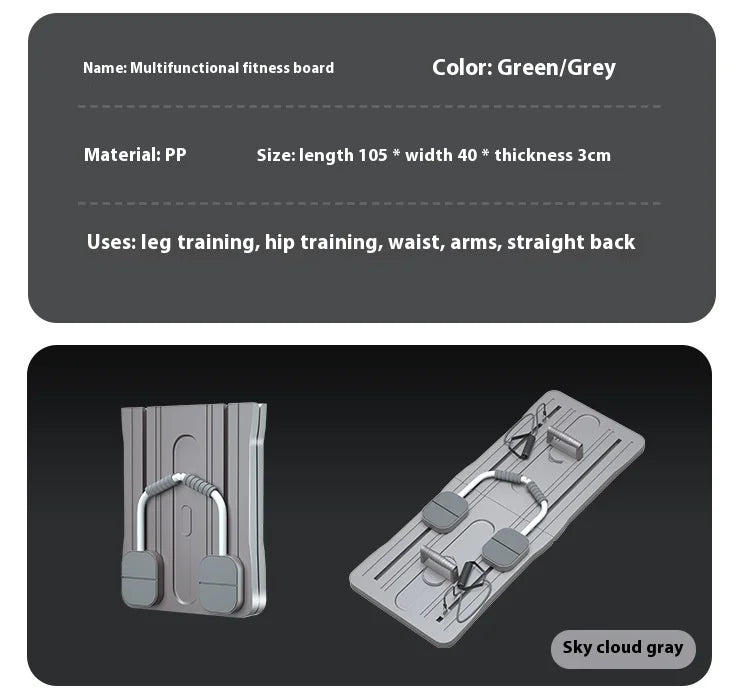 5 in 1 pilates board push up LED display Automatic Rebound Multi Pilates Reformer Set folding Fitness Exercise Equipment