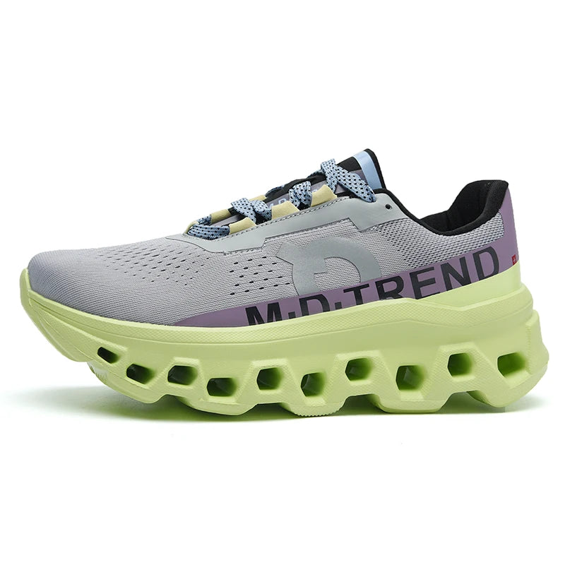 Men's Cushioning Running Shoes Lightweight Athletic Casual Sneakers Male Non-Slip Sports Shoes Outdoor Travel Walking Shoes
