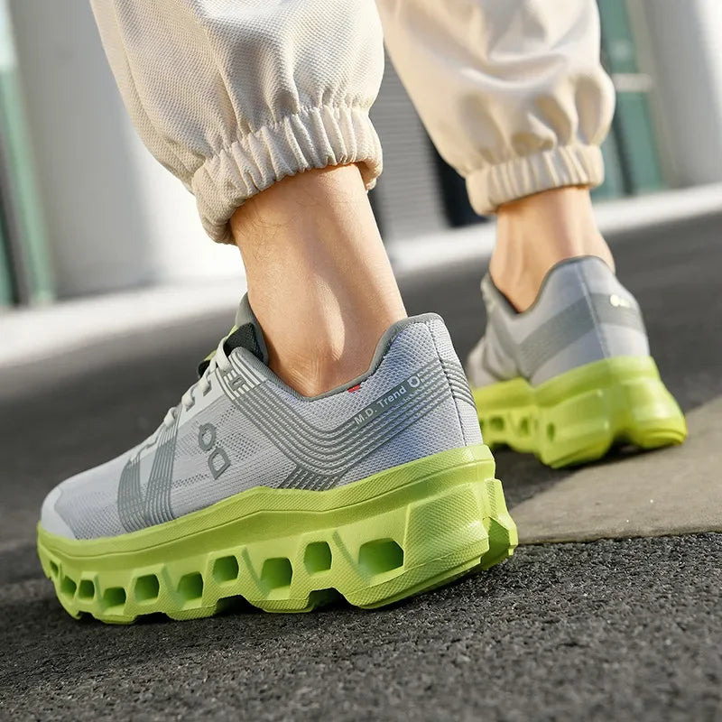 2024 Summer New Shock Absorbing Casual Sports Shoes Off Road Running Men's and Women's Shoes Fashion Trend Golf Shoes