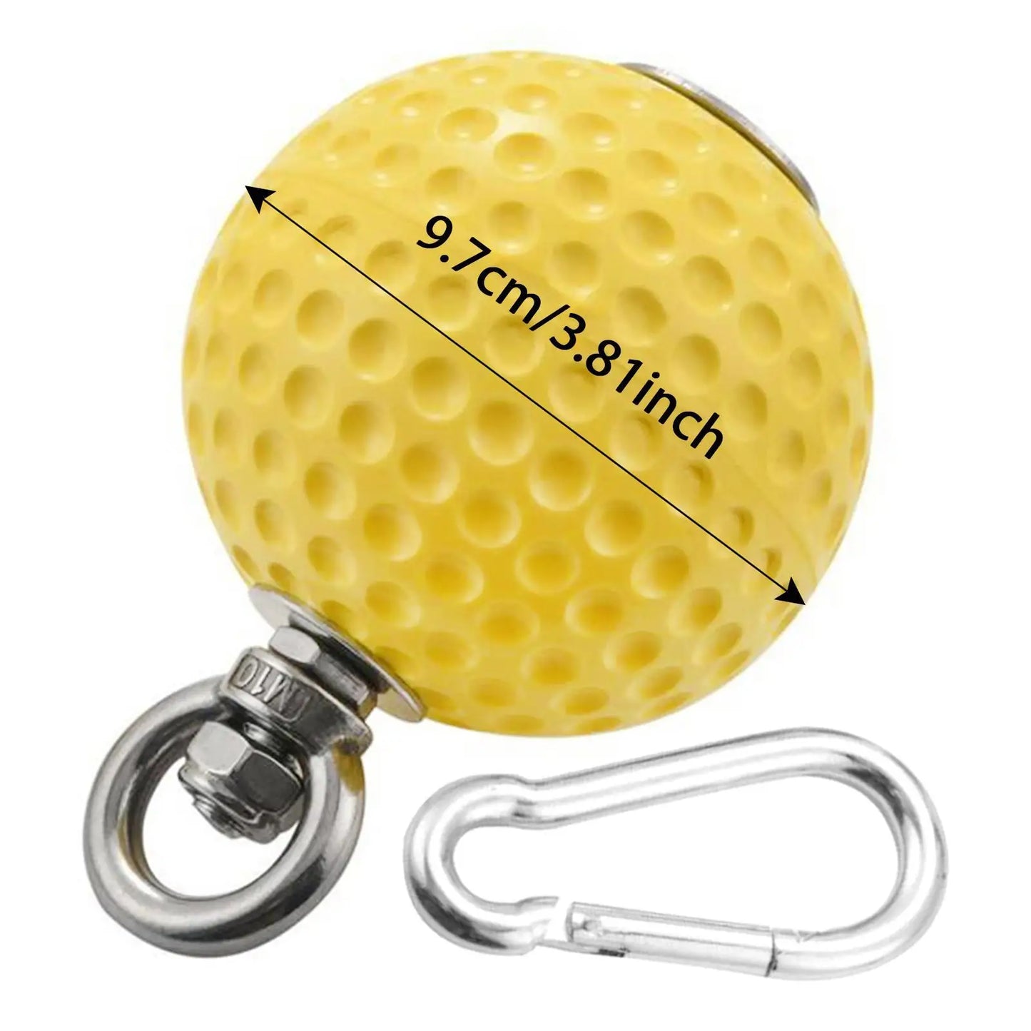 Solid Pull up Balls with Hooks Grip Strength Training Muscle Strengthener Pinch Block Fitness Workout Grip for Forearm Arm Train