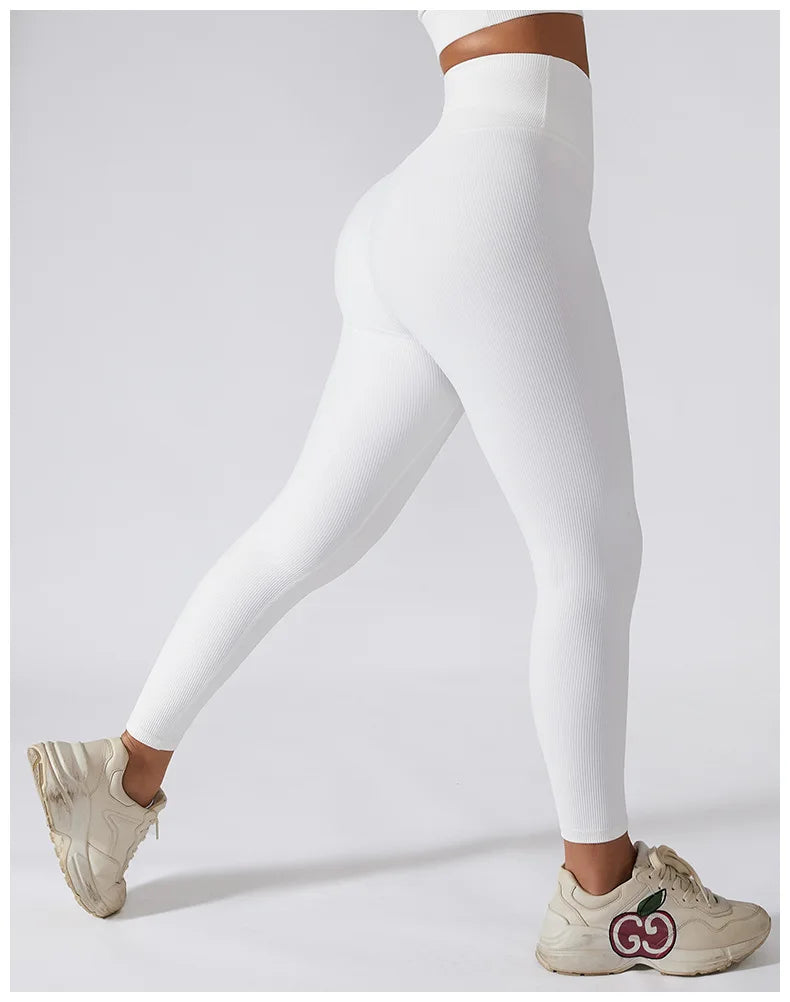 High Waist Push Up Seamless Sport Legging Women's Yoga Pants Super Stretchy Gym Workout Leggings Women's Fitness Sports Leggings