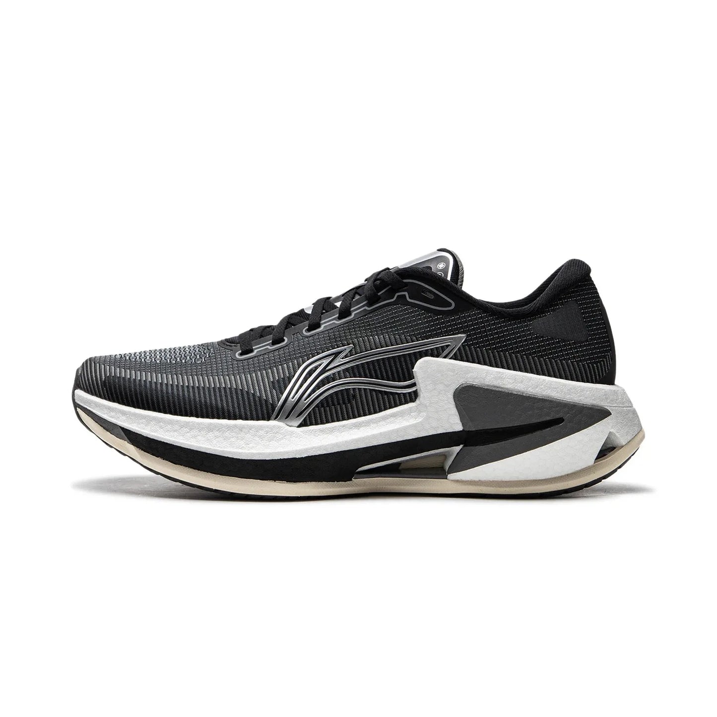 Li-Ning Men FURIOUS RIDER 8 Stability Running Shoes BOOM Cushion Stable Support Sport Shoes Anti-slip Wearable Sneakers ARZU007