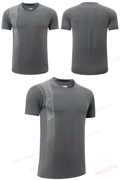 Men’s Workout T-Shirt – Quick-Dry Mesh Training Tee