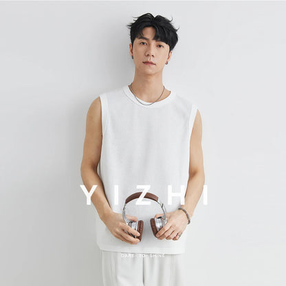 Men's sports, summer fitness tank top