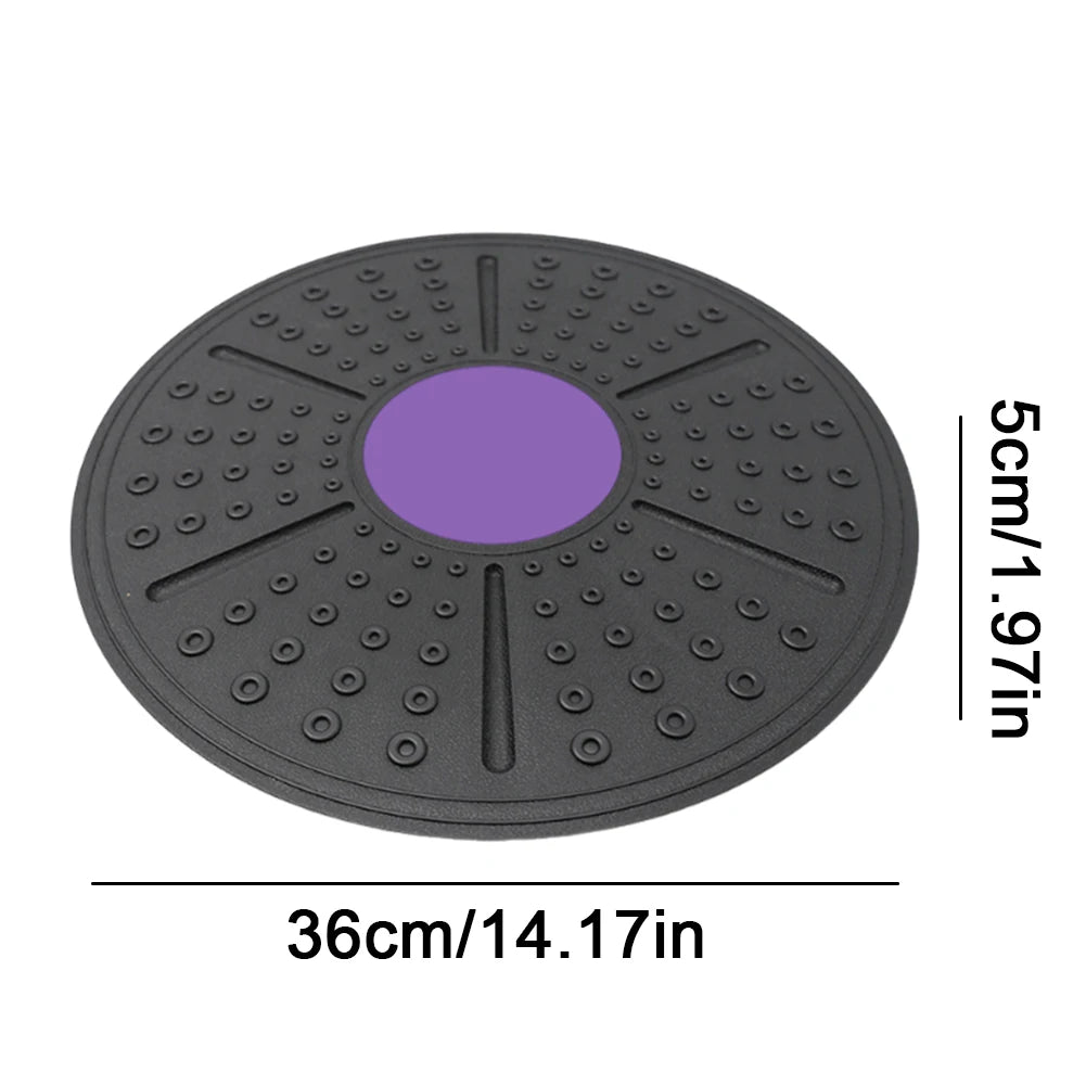 30/36CM Yoga Balance Board Fitness Training Pedal Non-slip Fitness Equipment For Sensory Rehabilitation Full Body Exercise Board