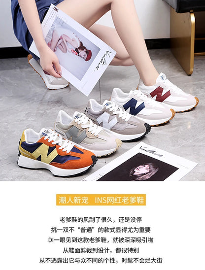 New Style Zugu Women's ShoesinsPopular Thick-Soled Dad Sneakers2025Summer Breathable Season Comfortable Sneaker