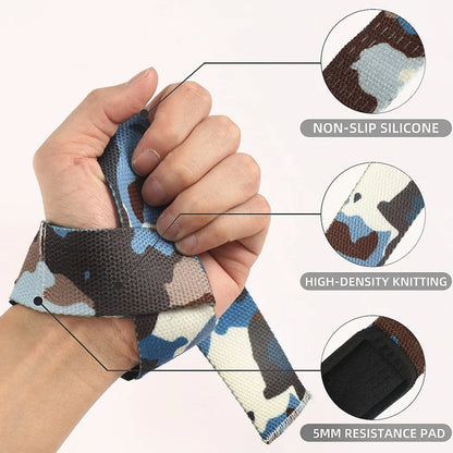Weightlifting Straps Gym Barbell Dumbbell Workout Lifting Hand Grips Band Crossfit Fitness Equipment Wrist Wrap Lift Training